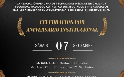 CELEBRACIÓN POR 6° ANIVERSARIO INSTITUCIONAL