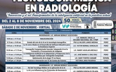 CONOCE EL PROGRAMA DEL III CONGRESO INTERNACIONAL DE TECNOLOGÍA MÉDICA EN RADIOLOGÍA