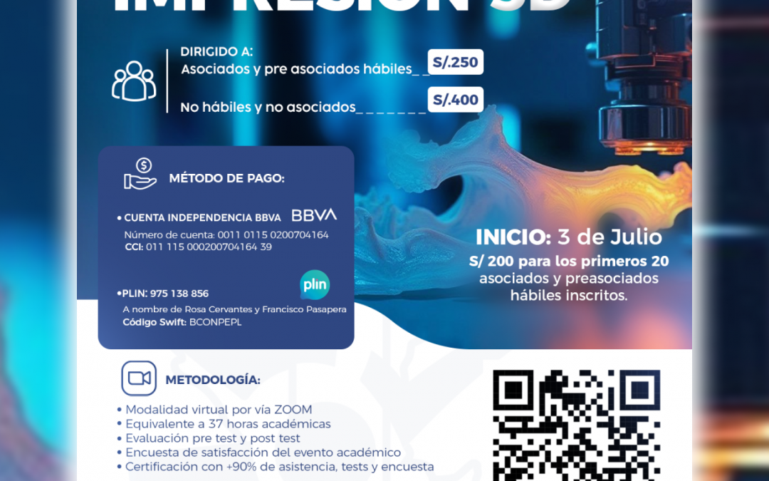 🚀 CURSO-TALLER DE IMPRESIÓN 3D